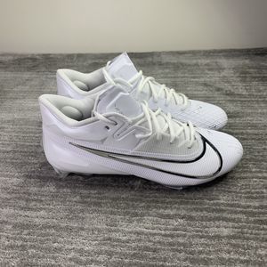 NEW Nike Vapor Edge Elite 360 2 Football Cleats Mens Sz 9.5 White DA5457-100